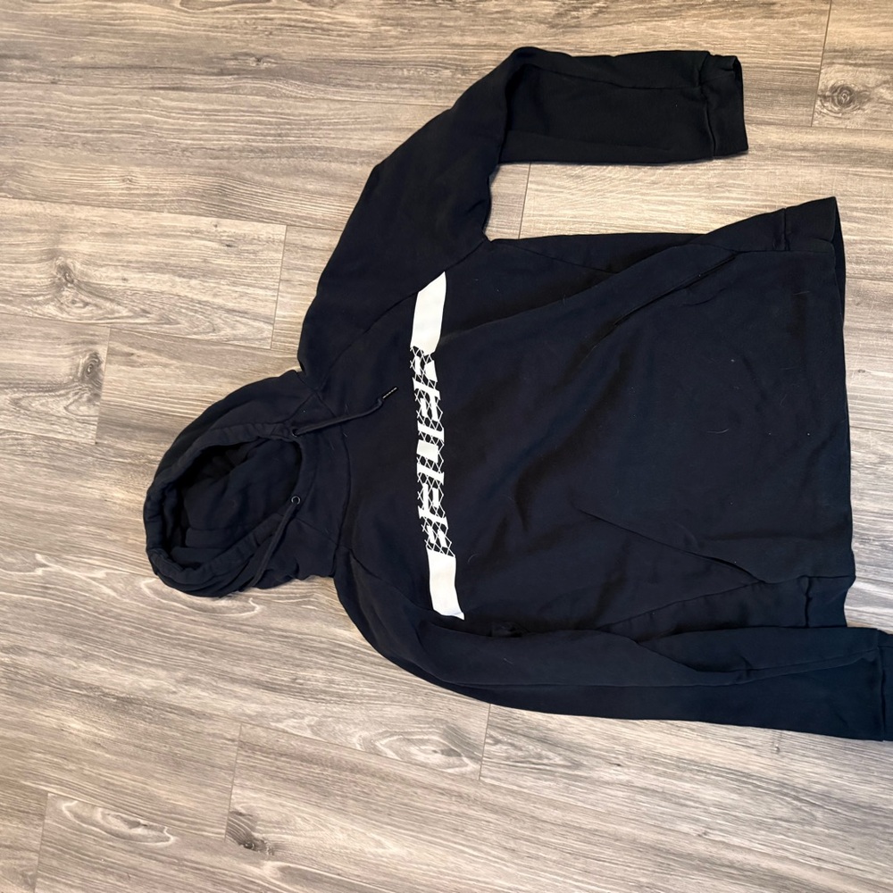 Bauer Black Hoodie with White Graphic
